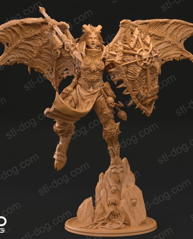 暴怒恶魔(Rage Demon) 3D打印图纸
